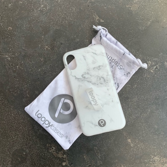 loopy Accessories - Loopy marble iPhone X case nwot